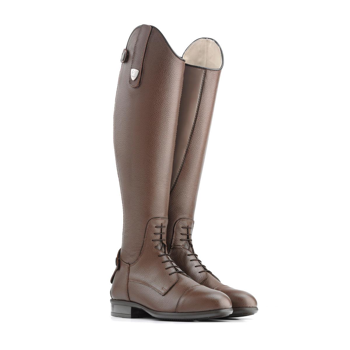 Tattini Bottes Breton Close Contact Marron - SHOPHORSE
